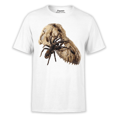 Koszulka dziecięca pająk ptasznik i czaszka
